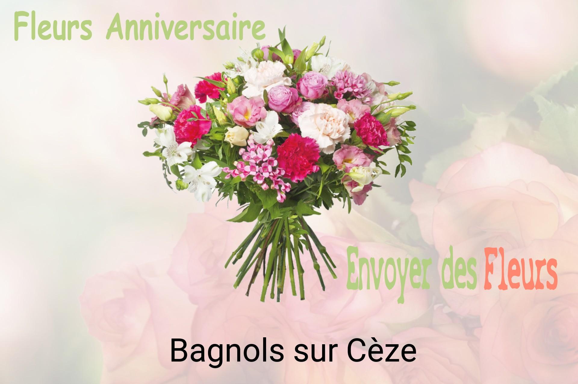 Bouquet de fleurs d’anniversaire livré à Bagnols-sur-Cèze